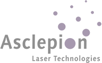 Asclepion logo bílé